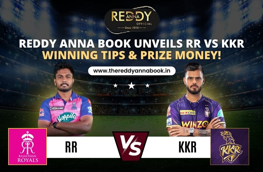 RR vs KKR: Expert Match Insights & Betting Tips by Reddy Anna Book