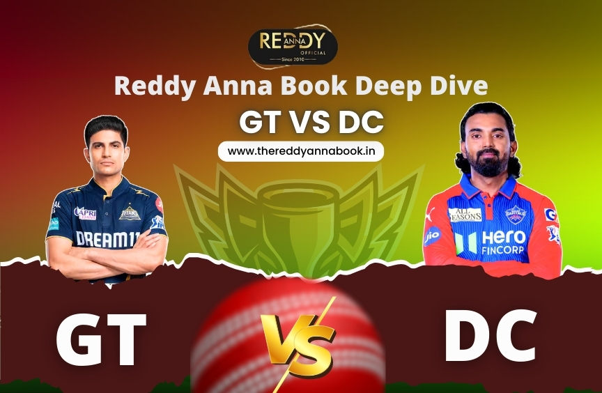 Reddy Anna Book Deep Dive: GT vs DC