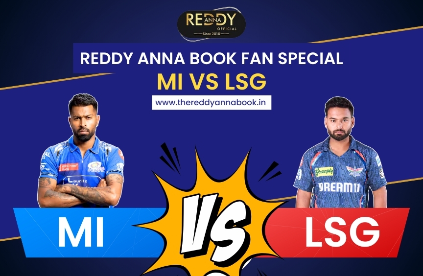 Reddy Anna Book Fan Special: MI vs LSG