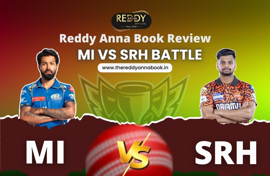 Reddy Anna Book Review: MI vs SRH Battle