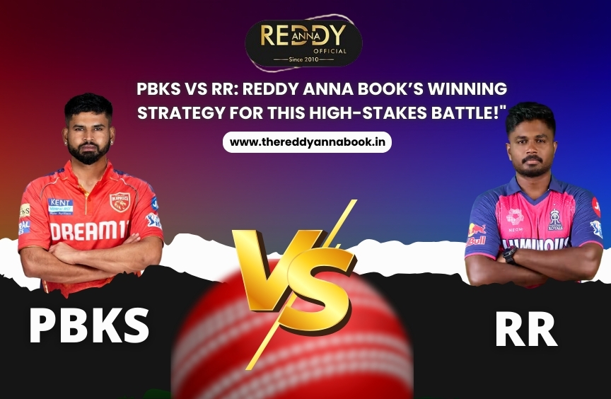 PBKS vs RR: Reddy Anna Book’s Winning Strategy for This High-Stakes Battle