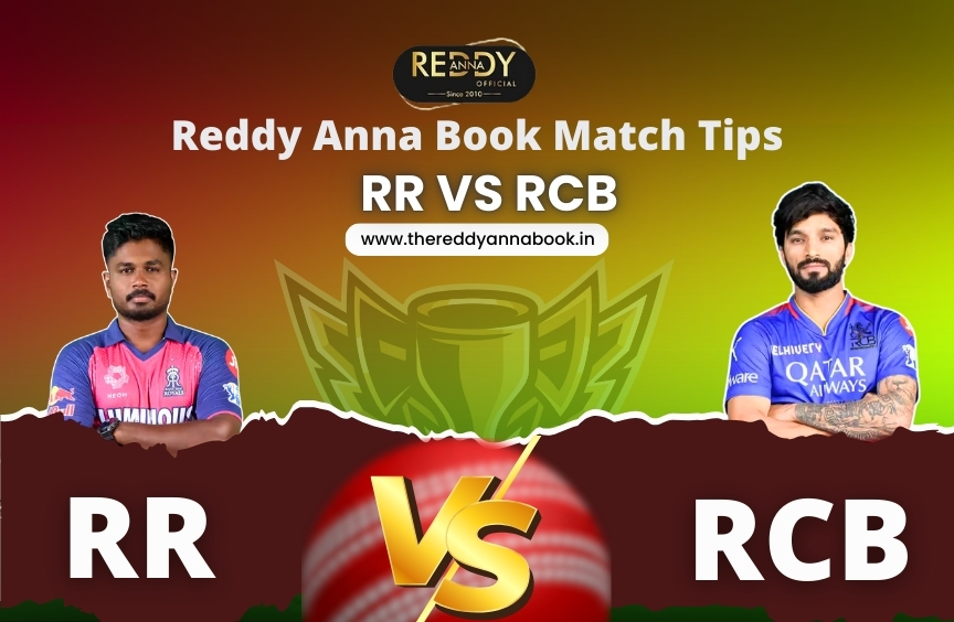 Reddy Anna Book Match Tips: RR vs RCB